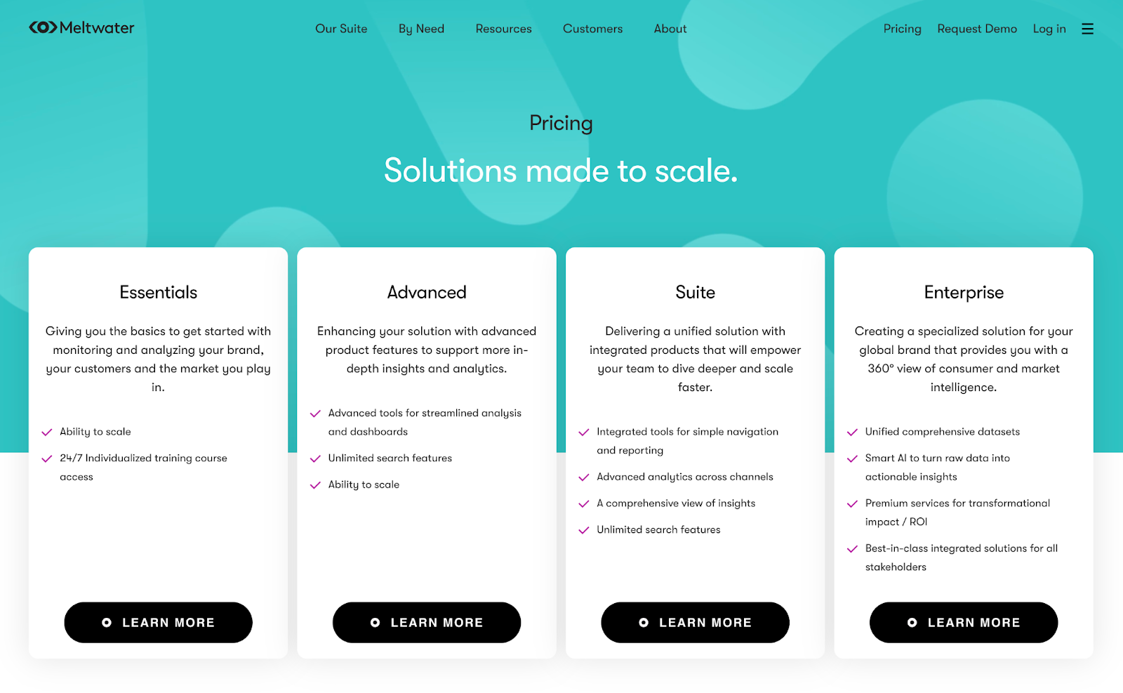 [browser]Source: https://www.meltwater.com/en/pricing